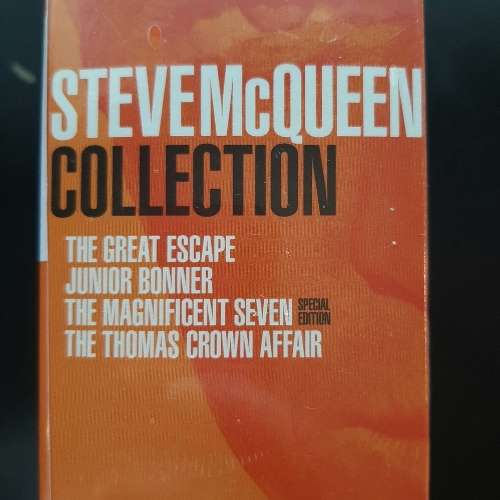 NIB SET OF FOUR STEVE McQUEEN DVD'S - Picture 2 of 4